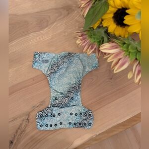 Bella Luna OS Pocket Cloth Diaper | Waves